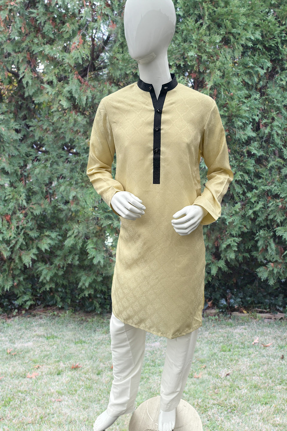 Off White Men's Kurta