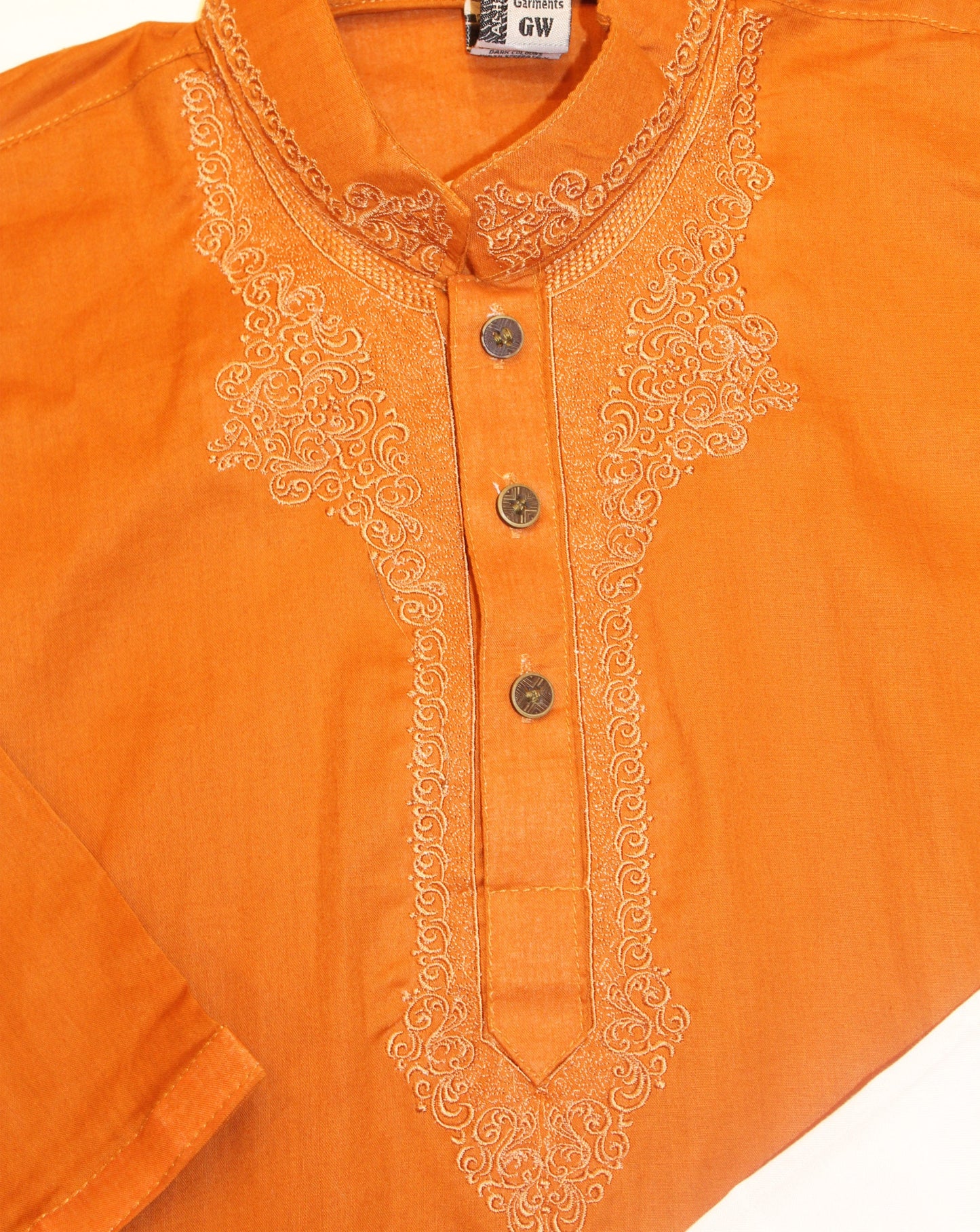 Summer Orange Kurta