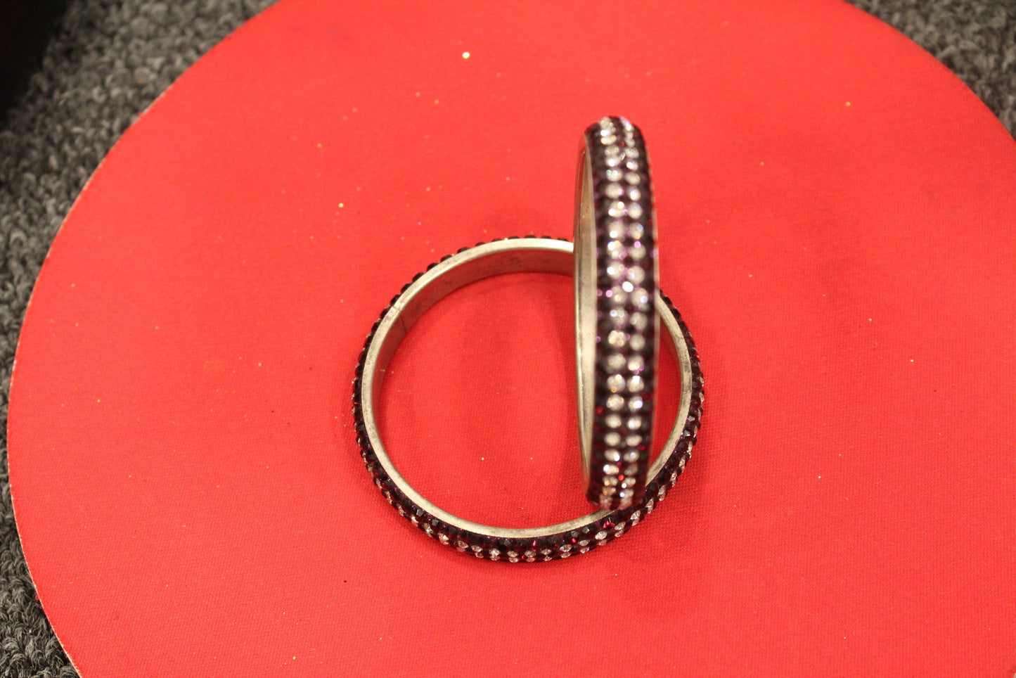 Pakistani Solid Shades Of Purple Bangles