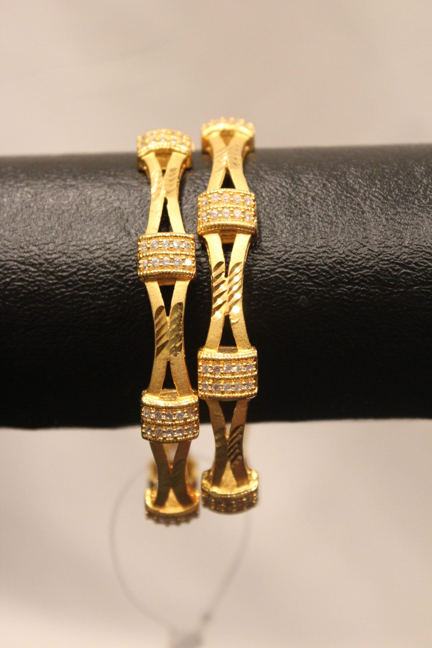 Pakistani Golden Chambers Bangles