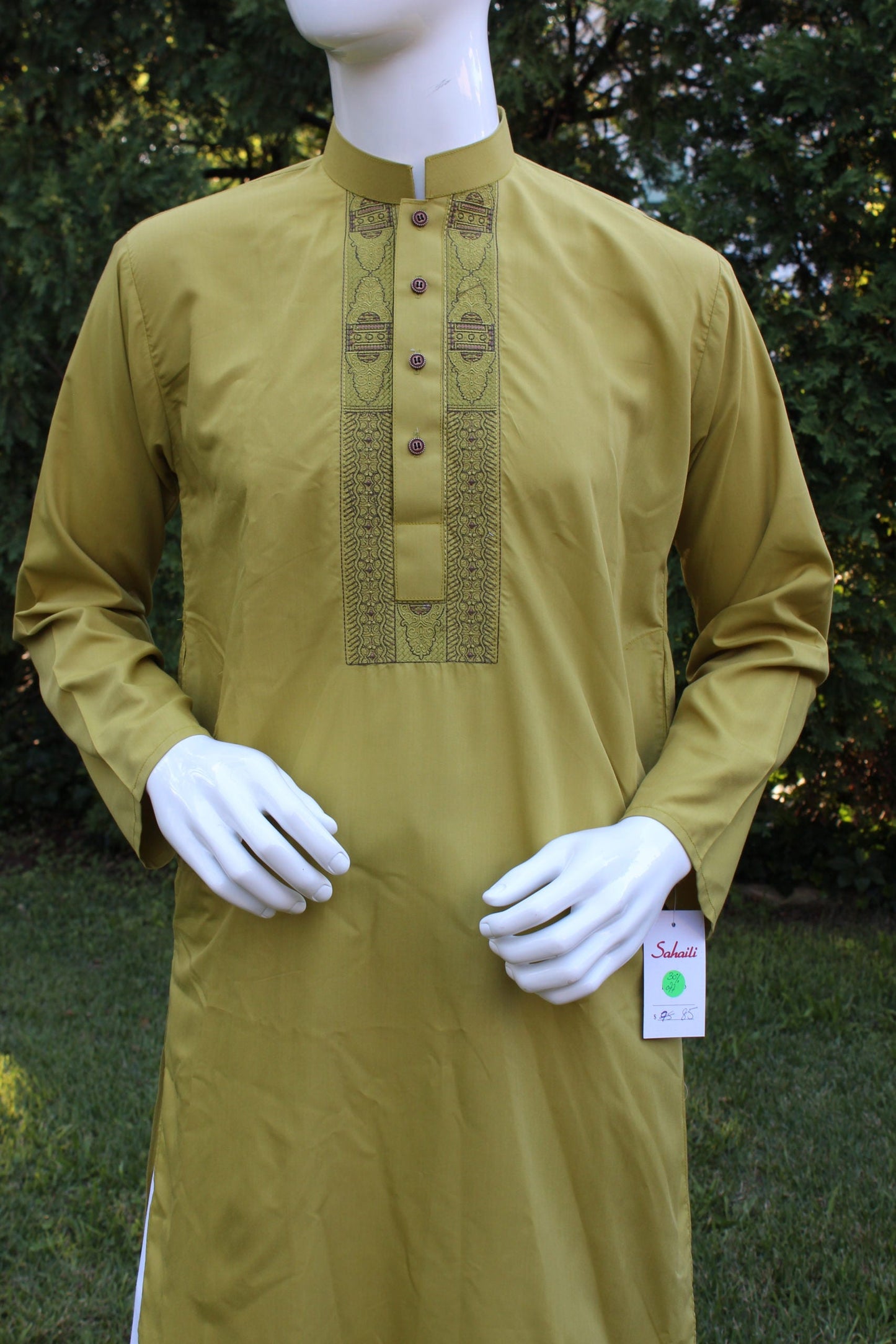 Green Men Shalwar Kameez