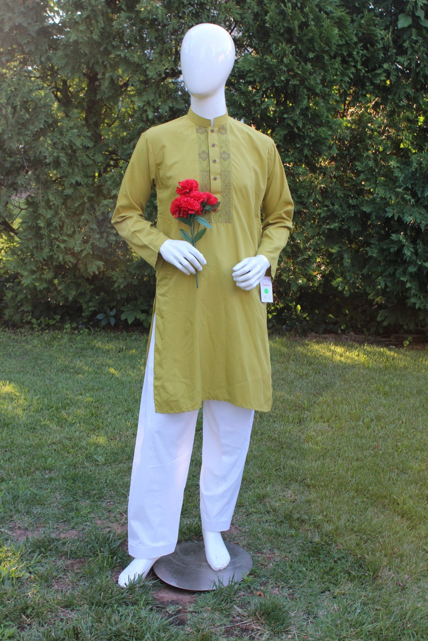 Green Men Shalwar Kameez