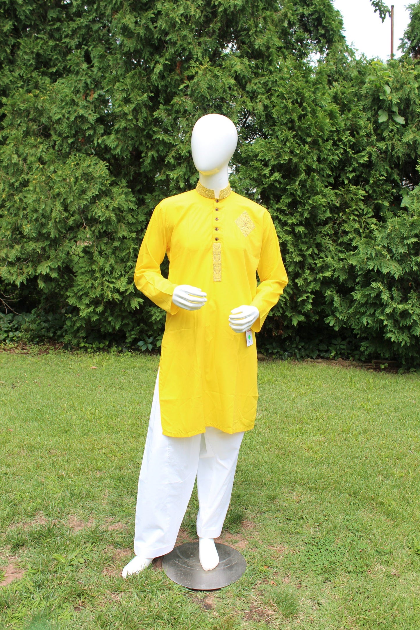 Yellow Men Shalwar Kameez