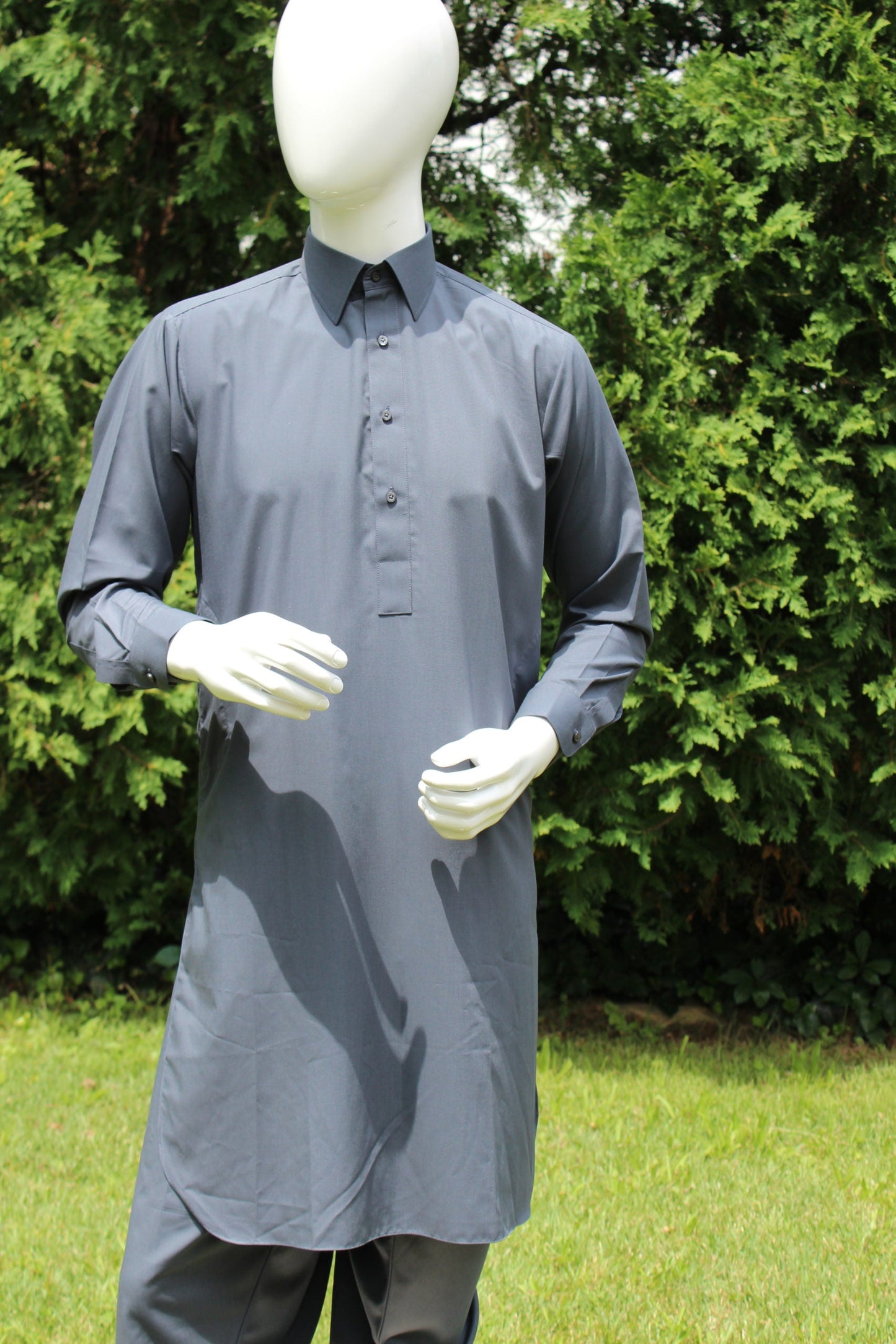 Grey Mens Shalwar Kameez