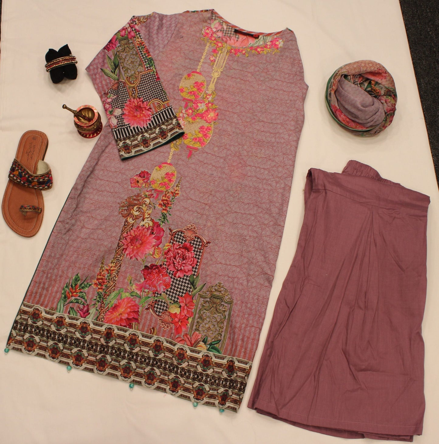 Pakistani Periwinkle Outfit