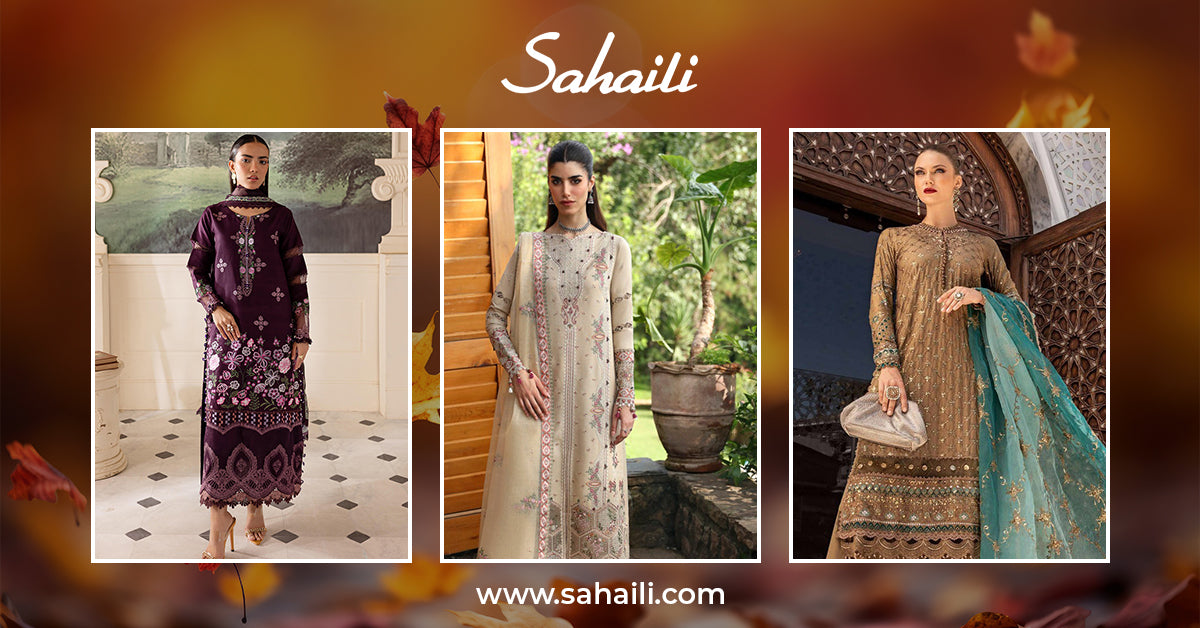 Fall Fashion Guide Styling Pakistani Casual Dresses for Cooler Days Sahaili