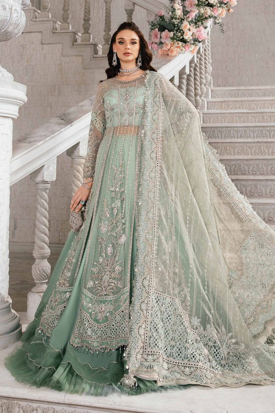 Maria B. - 3 PIECE UNSTITCHED EMBROIDERED SUIT | BD-2803
